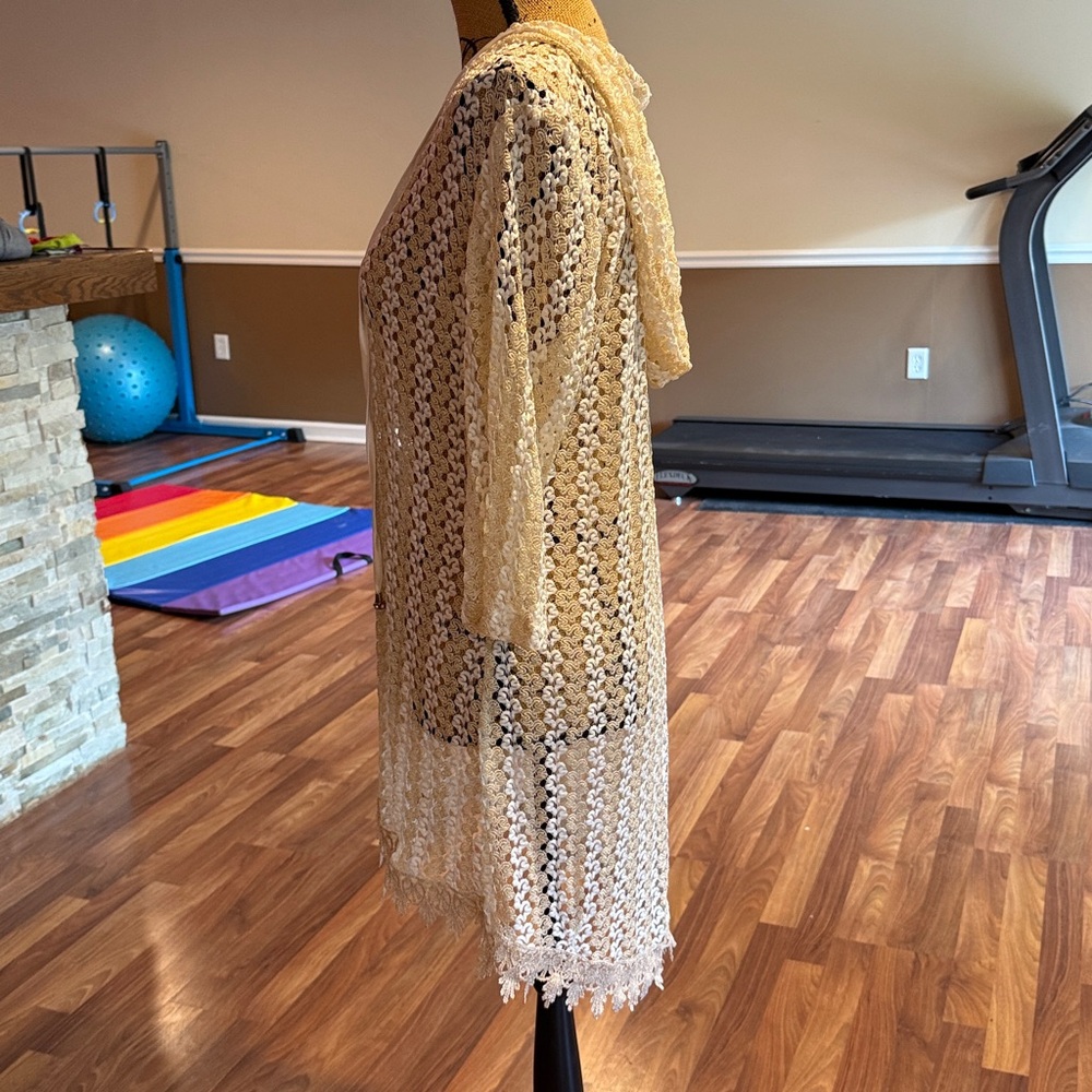 Solitaire Swim size large crochet tunic - Picture 5 of 6